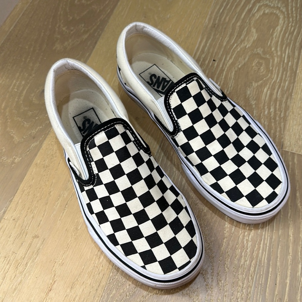 Checkered Vans